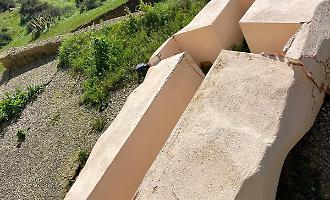 A Niscemi riparte la speranza: recuperata la croce rotta in pi&ugrave; parti