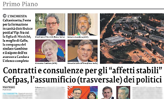 La &ldquo;Corte dei miracoli&rdquo; al Cefpas di Caltanissetta &egrave; partita da un&rsquo;inchiesta de &ldquo;La Sicilia&rdquo;