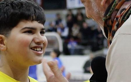 Il "rifugio" di Simone: il suo basket oltre le crepe