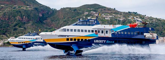 Eolie, la Liberty Lines riprende tutti i collegamenti con le isole