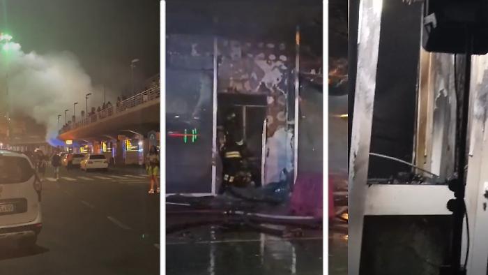 incendio aeroporto di catania