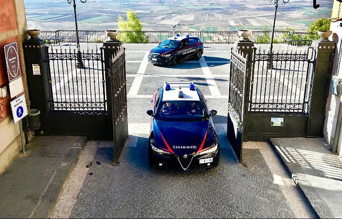 Carabinieri checks Niscemi