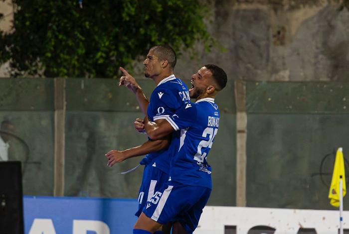 L’esultanza di Capanni (foto Simona Amato)