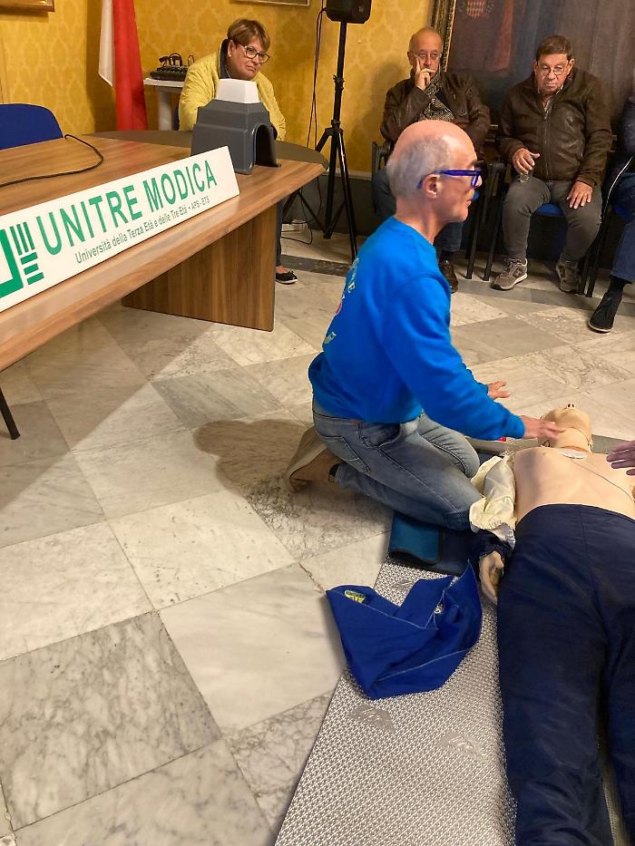 Modica, l'Unitre punta i riflettori sull'utilità del primo soccorso