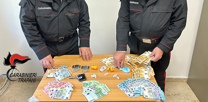 Arrestato 37enne a Partanna per detenzione di cocaina: aveva due bilancini