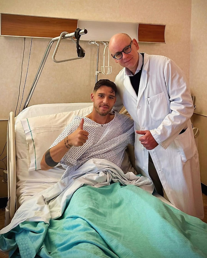 Cicerelli nella clinica romana