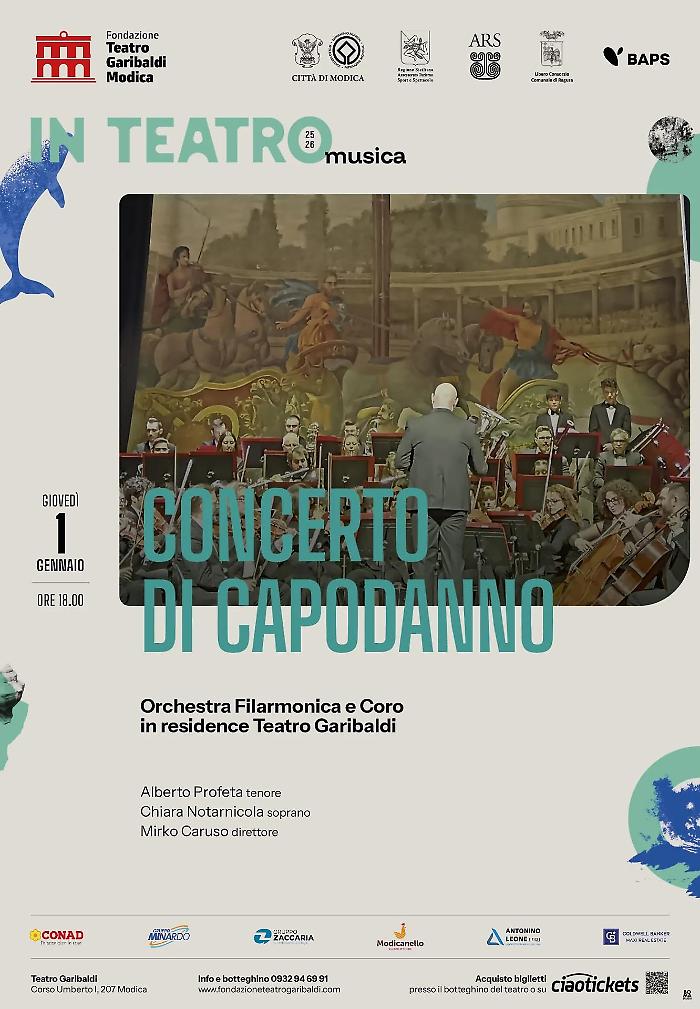 Locandina concerto di capodanno