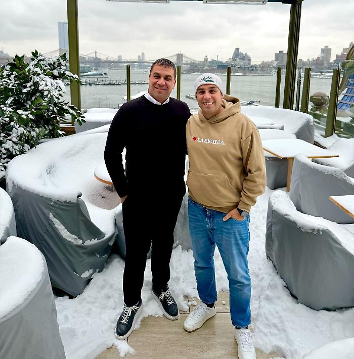 Ross Pelligra e Salvatore Palella, stretta di mano a New York: &laquo;Le nostre radici comuni per investire in Sicilia&raquo;