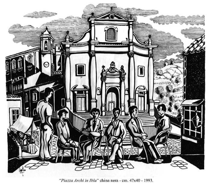 Un'opera di Rocco Cafiso