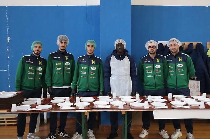 Niscemi non si arrende: il Niscemi Football Club in prima linea tra volontari e conforto per gli sfollati