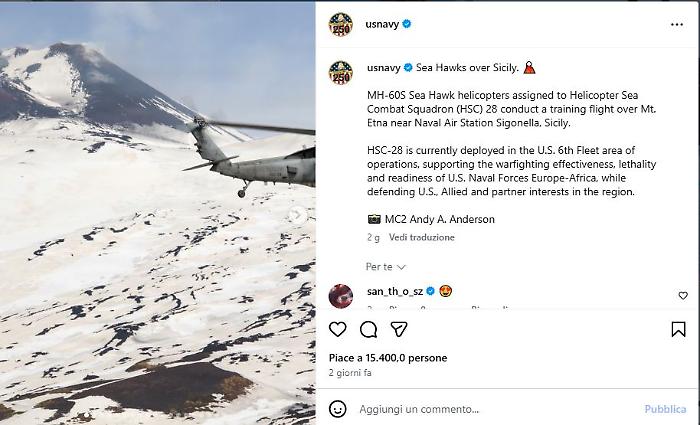 Elicotteri Usa sulle Madonie, allarme per atterraggi a Piano Catarineci: sindaci e parco chiedono chiarimenti