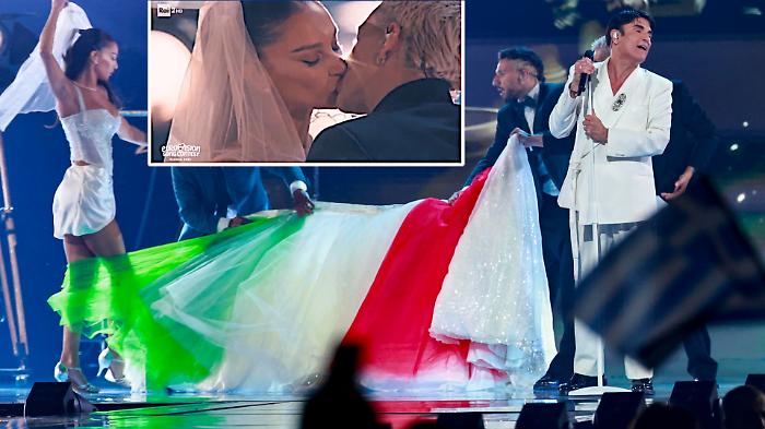 Eurovision 2026, il bacio di Francesca Tocca e Marcello Sacchetta accende il palco: quando la coreografia diventa racconto, memoria e notizia