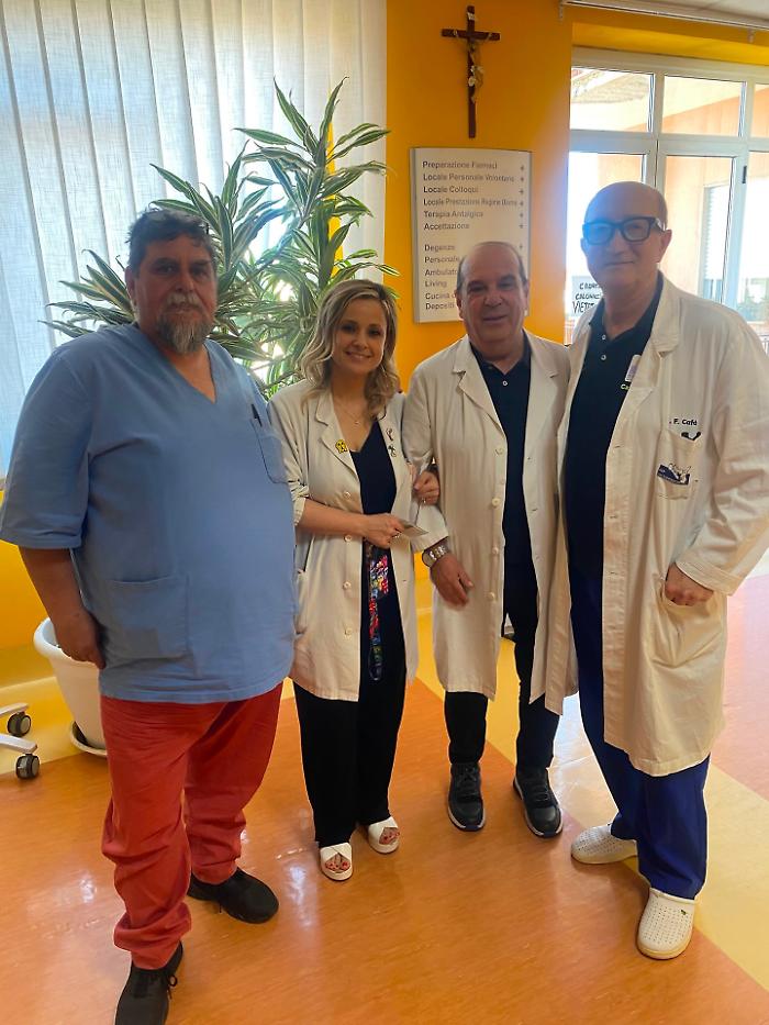  All' Hospice  di Gela dal  dolore della morte si pianta il seme della vita