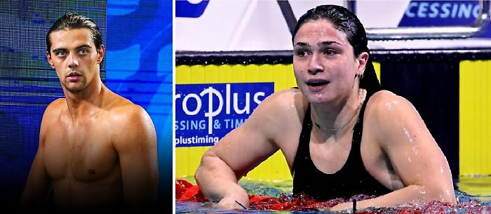 Nuoto, la maledizione del centesimo: Ceccon e Pilato sono d'argento