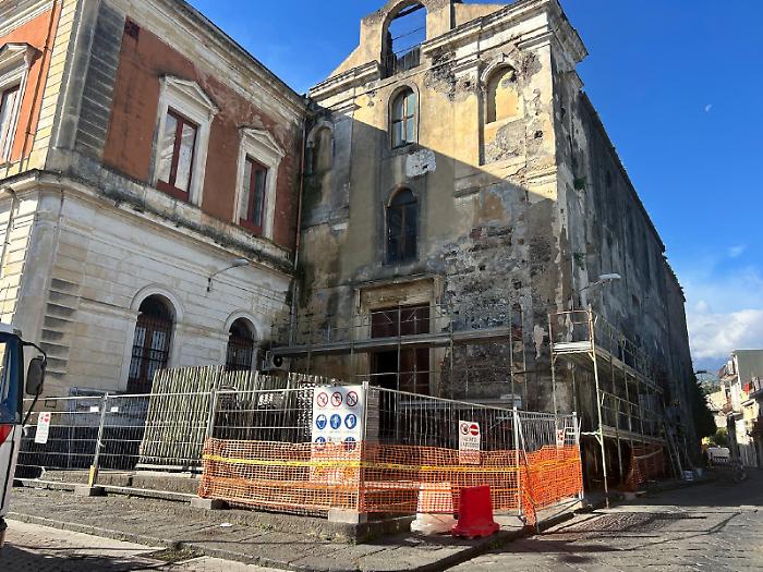 Giarre, chiesa del Convento finalmente il cantiere
