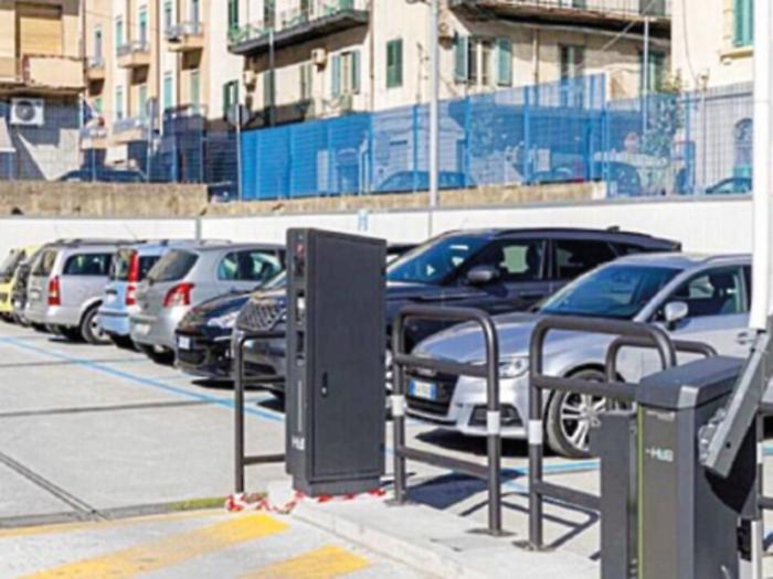 Il parcheggio di via La Farina