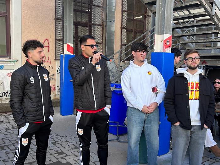 Il Messina a scuola... di entusiasmo