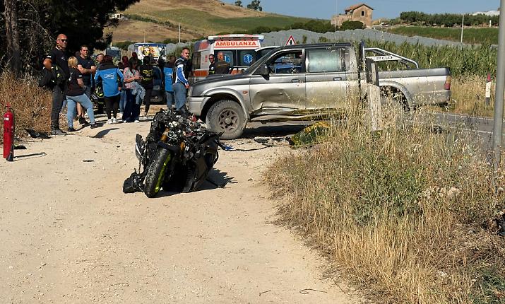Domenica di svago si trasforma in tragedia: motociclista di Pozzallo muore sulla statale 115 Gela-Licata